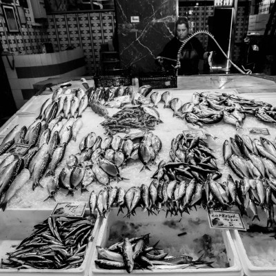 Fischstand Markthalle