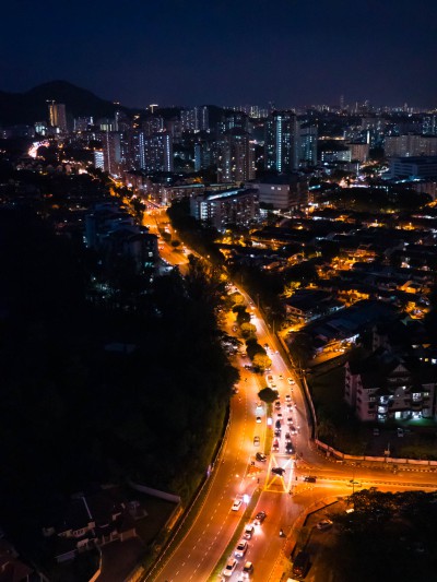 Penang bei Nacht